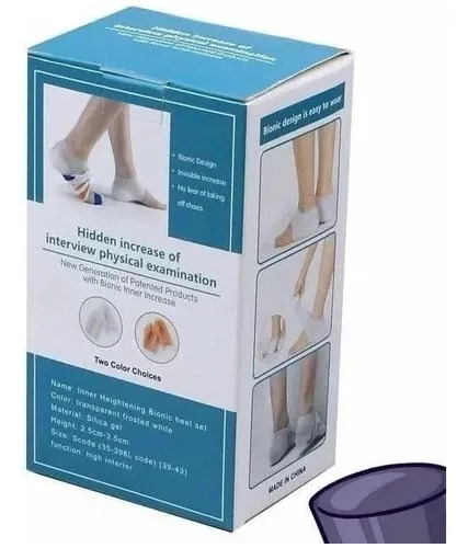 PLANTILLA TALONERA AUMENTA ESTATURA